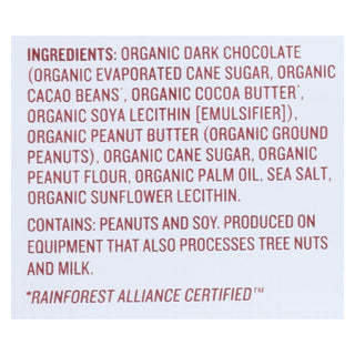 Justin's Organic Dark Chocolate Peanut Butter Cups, 12ct