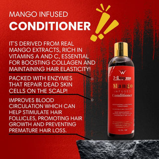 Infused Mango Conditioner (12 FL OZ)  Premium Quality