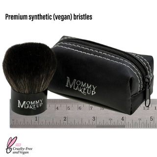 Kabuki Brush - Hand cut, Vegan, Cruelty-Free Mineral Makeup Brush