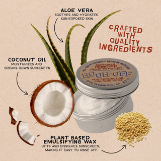 Kook-Off Sunscreen Remover and After Sun Care