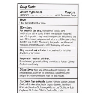 Grandpa's Thylox Sulfur Acne Soap - 3.25 Oz