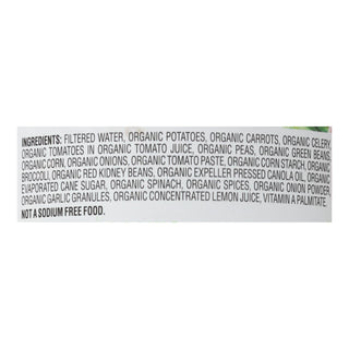 Organic Vegetable Soup, No Salt, 12-Pack, 15 Oz Each