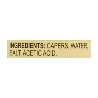 Reese Non Pareil Capers - Case Of 12 - 3.5 Oz.