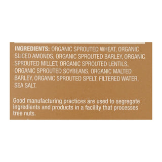 Ezekiel 4:9 Almond Sprouted Grain Cereal, Organic, 16 Oz, 6-Pack