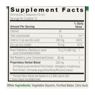 Nature's Answer - Sambucus Immune Support - 4 Fl Oz
