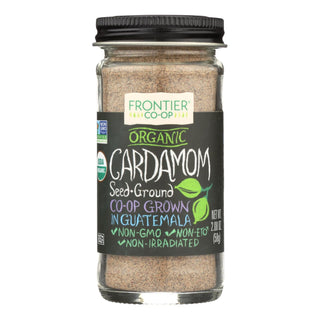 Frontier Organic Ground Cardamom Seed, 2.08 Oz
