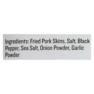 Epic Sea Salt & Pepper Pork Rinds, Case of 12, 2.5 Oz Each