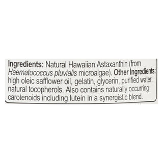 Nutrex Hawaii Bioastin Natural Astaxanthin - 4 Mg - 60 Gelatin Capsules