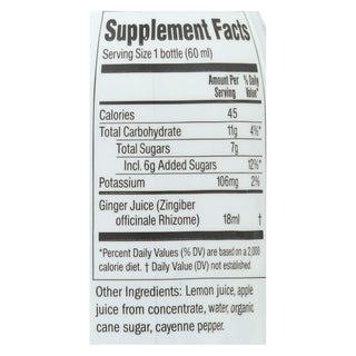 Ginger People - Lemon Ginger Shot Rescue, 12 Pack