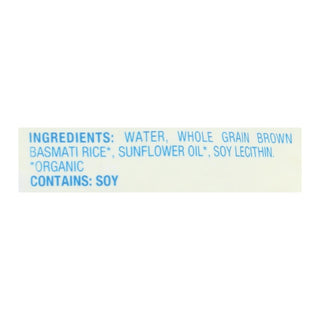 Organic Rishikesh Brown Basmati Rice, 12 Pack (8.5 Oz Each)