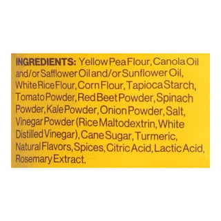 Hippeas - Veg Straw Sour Crm Onions - CS of 12-3.75 OZ