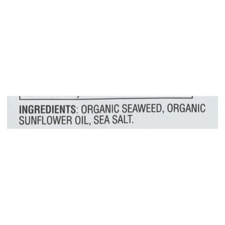 Gimme Organic Sea Salt Wraps - 10 Pack - 0.92 Oz