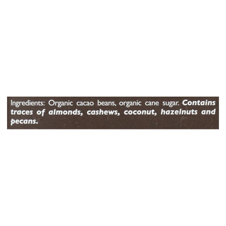 Taza Organic Wicked Dark Chocolate Bar, 10-Pack, 2.5 oz