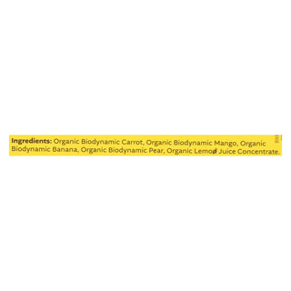 Organic Mango Baby Food - 6 Pack, 3.17 Oz Each