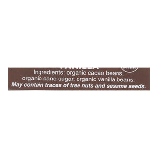 Taza Organic Vanilla Dark Chocolate Discs, 50% - 2.7 oz, 12-Pack