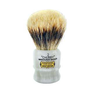 Simpsons Le Chubby 2 White Pearl Manchurian Badger