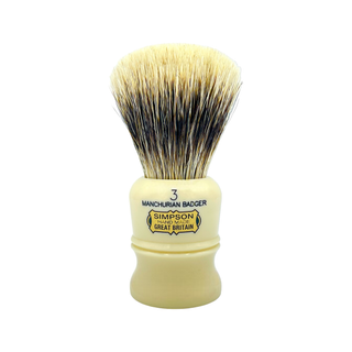 Simpsons Le Duke 3 Faux Ivory Manchurian Badger
