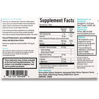 Viviscal Professional Strength Hair Growth Dietary Supplement, 60 Tablets
