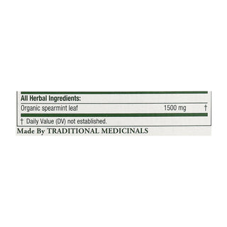 Organic Spearmint Herbal Tea, 16 Bags, Case of 6