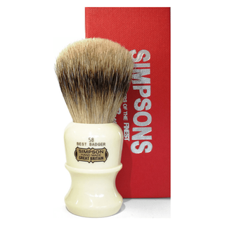 Simpsons Fifty Series 58 Best Badger Shaving Brush