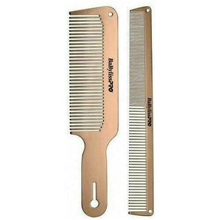 Babyliss Pro Rose Gold Fx (2)-piece Metal Comb Set
