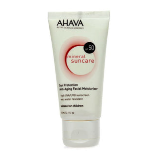 Ahava Mineral Suncare Anti-Aging Facial Moisturizer Sun Protection SPF50 2.1 fl oz