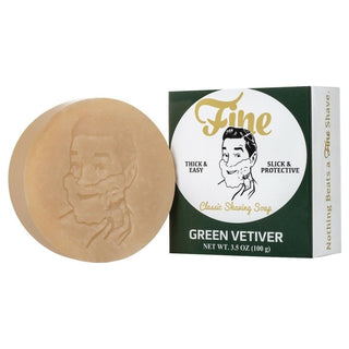 Fine Classic Green Vetiver Shaving Collection