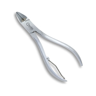 Credo Solingen Nipper-Nail Matt Chromium Rounded Tips Diabetes | 1 Pc - 16Oz