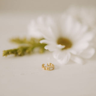 Sophie Baguette Diamond Ear Cuff