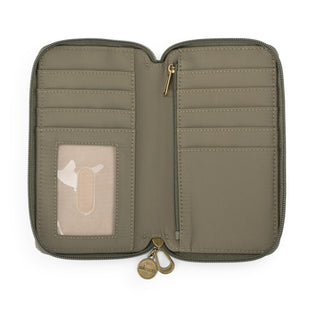Salinas Smartphone Wallet - EcoTwill - Olive Spirit Desert Quilted