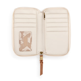 Silverlake Smartphone Wallet - Leather - Stone Block