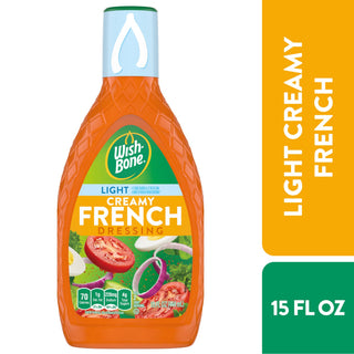 Wish-Bone Light Creamy French Salad Dressing, 15 Fl Oz