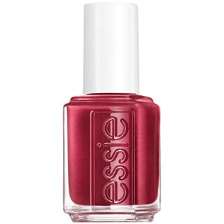 Essie Nail Polish, Not Red-y For Bed Collection, Gossip N' Spill, Muted Red Rose With Pearl Finish, 0.46 Ounce