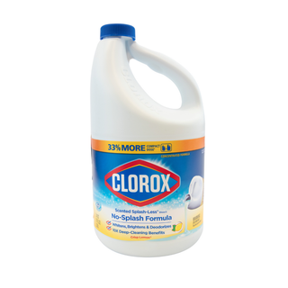 Clorox Bleach, Scented Splash Less, Crisp Lemon 2.41 Qt