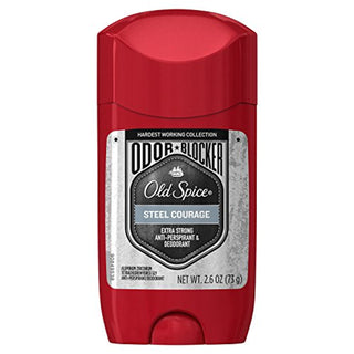 Old Spice Hardest Working Collection Odor Blocker Steel Courage Antiperspirant And Deodorant - 2.6oz