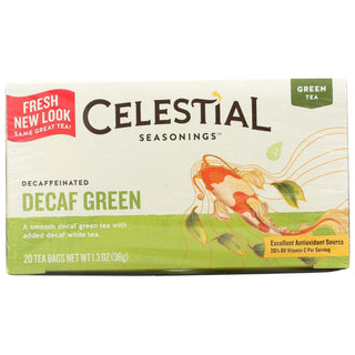 Celestial Seasonings Decaf Green Tea Bags 20 Ct Box