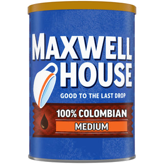 Maxwell House 100% Colombian Medium Ground Coffee 10.5 Oz Can