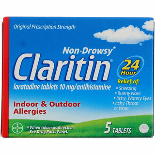 Claritin Indoor & Outdoor Allergies, Non Drowsy, 10 Mg, Tablets