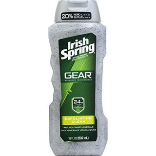 Irish Spring Body Wash Gear Exfoliating Clean