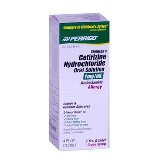 Leader Children's 24-Hour All Day Allergy Relief - Grape Flavor, 4 fl oz