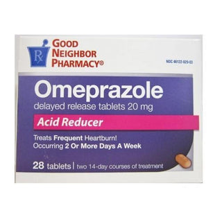 Good Neighbor Pharmacy GNP Omeprazole 20 Mg 28 Tabs
