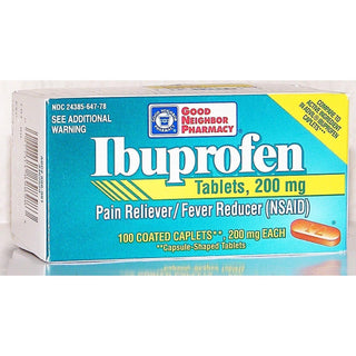 Undisclosed GNP Ibuprofen 200 Mg Caplet 100