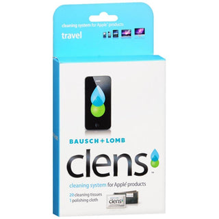 Bausch & Lomb Clens Cleaning System For Apple Products, 1 Kit