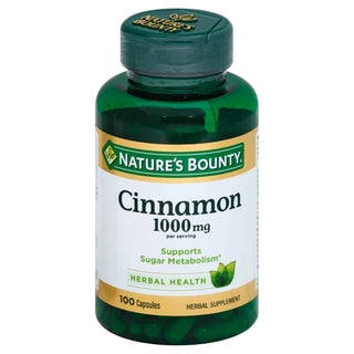 Nature's Bounty Cinnamon, 1500 Mg, Capsules