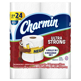 Charmin Ultra Strong Toilet Paper 6 Rolls