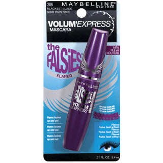Maybelline Volum' Express The Falsies Flared Washable Mascara 286 Blackest Black 0.31 Fl Oz