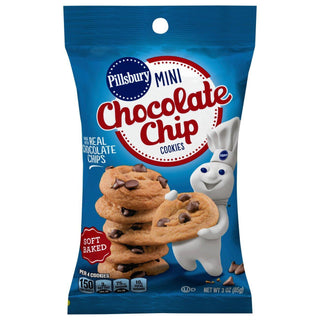 Pillsbury Cookies, Chocolate Chip, Soft Baked, Mini 2 Oz