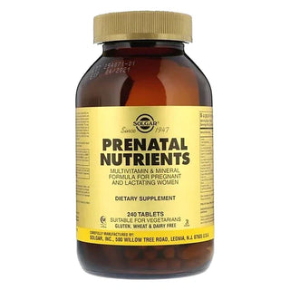 Solgar Prenatal Nutrients Tablets