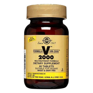 Solgar Formula VM-2000 (Multinutrient System) 60 Tablets
