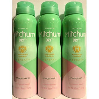 Mitchum For Women Dry Advanced Control Spray Powder Fresh Antiperspirant & Deodorant - 4.0oz